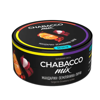 Chaba Mix Tangerine Strawberry Lychee Nicotine Free 40 г МРК