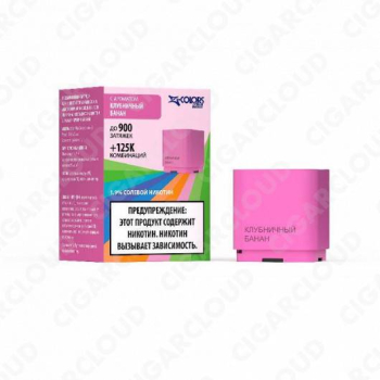 Картридж ZLAND ZCOLORS MINI Клубничный банан 2 мл