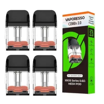 Картридж VAPORESSO XROS 0.8ohm 3ml COREX 3.0 Pod  (в упак. 4 шт.)