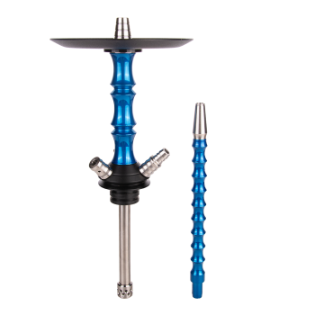 Кальян MAMAY CUSTOMS Asian Micro Base голубой лак (без колбы)