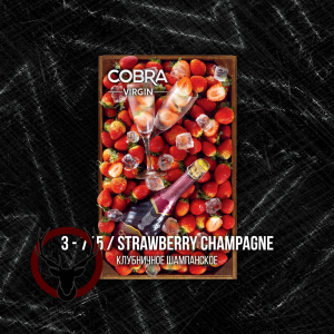 Смесь Cobra Virgin Strawberry Champagne (Клубничное Шампанское) 50 гр.