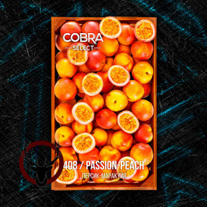 Табак Cobra Select Passion Peach (Персик Маракуйя) 40 гр.