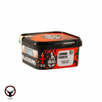 Burn BLACK Lemon sweets 200гр