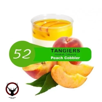 Табак Tangiers Noir Акциз -  Peach Cobbler (Персиковый Коблер) 100 гр.