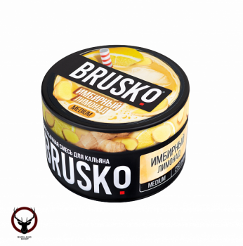 BRUSKO MEDIUM Имбирный лимонад 250гр