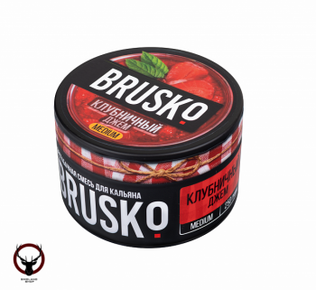 BRUSKO MEDIUM Клубничный джем 250гр