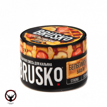 BRUSKO STRONG Бельгийские вафли 50гр