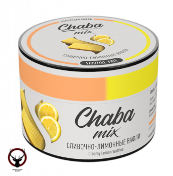 Chaba Сливочно-лимонные вафли Nicotine Free 50 г