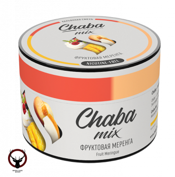 Chaba Фруктовая меренга Nicotine Free 50 г