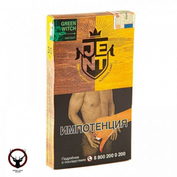 Табак для кальяна JENT Green Witch (Абсент) 30гр