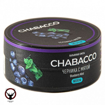 Табак для кальяна Chabacco MEDIUM Blueberry mint 25гр