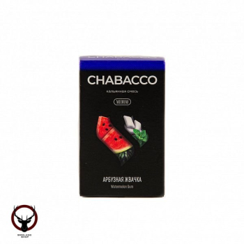 Табак для кальяна Chabacco Mix MEDIUM Watermelon gum 50гр
