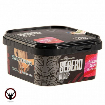 Sebero Black Bubble gum 200гр МРК
