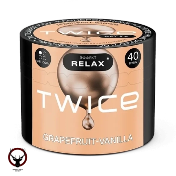 Табак для кальяна TWICE Грейпфрут-Ваниль 40гр
