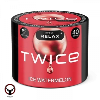 Табак для кальяна TWICE Ледяной арбуз 40гр