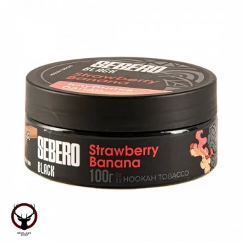 Sebero Black Strawberry Banana 100гр МРК