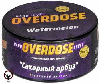 Overdose с ароматом Сахарный арбуз (Watermelon), 100гр.