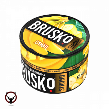 Табак для кальяна BRUSKO STRONG Банан 50гр