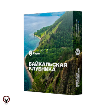Табак для кальяна "Сарма" Байкальская Клубника 25гр