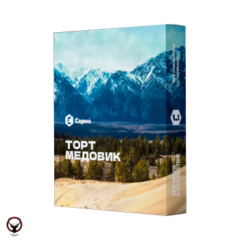 Табак для кальяна "Сарма" Торт Медовик 25гр