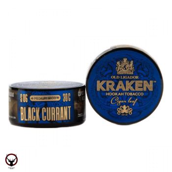 Табак для кальяна Kraken Medium Seco Black Currant 30гр