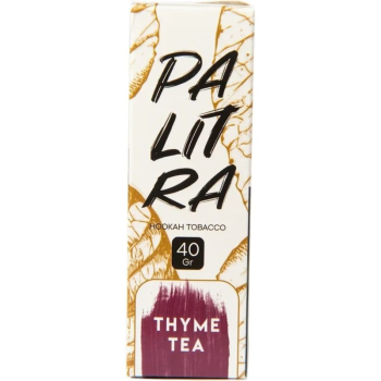 Табак Palitra - Thyme Tea (Чай с Чабрецом) 40 гр.