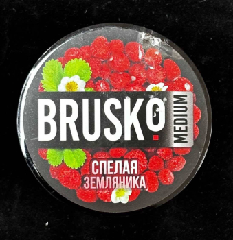 BRUSKO ZERO Спелая земляника 50гр