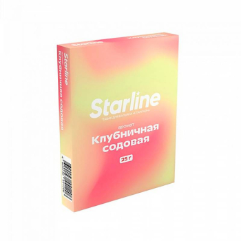 Табак для кальяна Starline "Старлайн" (Клубничная Содовая), 25 г
