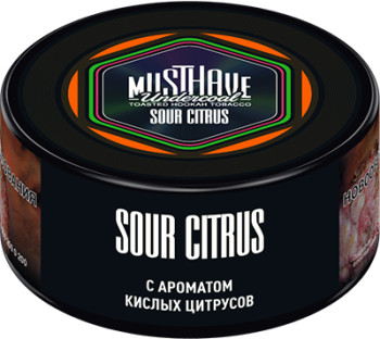 MustHave с ароматом кислых цитрусов - Sour Citrus 25гр МРК