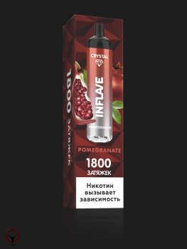 Электронный испаритель INFLAVE CRYSTAL Клюква 2% (1800тяг)