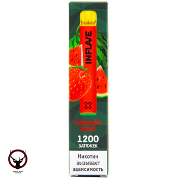 Электронный испаритель INFLAVE X Клубника Арбуз, 2%