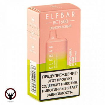 ELF BAR BC Strawberry Kiwi (1600 затяжек) 20 мг