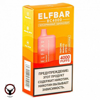 ELF BAR Peach Mango Watermelon (4000 затяжек) 20 мг