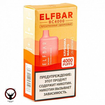 ELF BAR Strawberry Mango (4000 затяжек) 20 мг