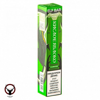 ELF BAR LUX Sour Apple (1500 затяжек) 20 мг