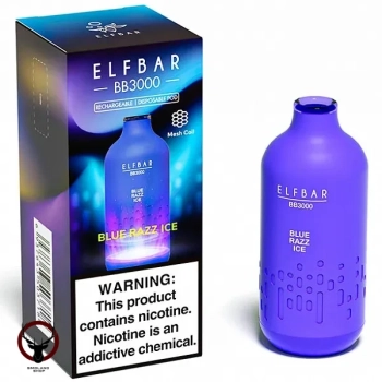 ELF BAR BB Blue Razz Ice (3000 затяжек) 20 мг