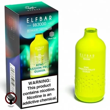 ELF BAR BB Kiwi Passion Fruit Guava (3000 затяжек) 20 мг