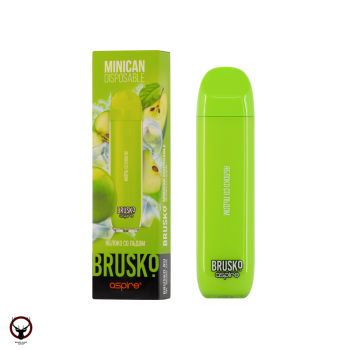 BRUSKO Minican Яблоко со льдом (1500 затяжек) МРК