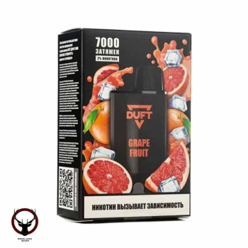 Электронная сигарета DUFT Grapefruit (7000 затяжек)