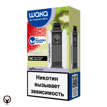 WAKA Клубника Киви (10000 затяжек)