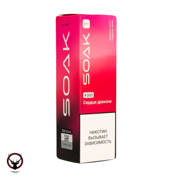 Электронная сигарета SOAK T Сердце дракона 4000 затяжек