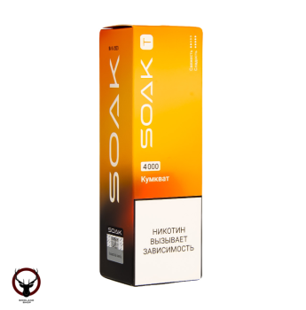 Электронная сигарета SOAK T Кумкват 4000 затяжек