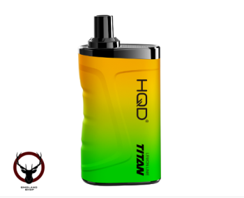 Электронная сигарета HQD TITAN Лимон Лайм (7000 затяжек)
