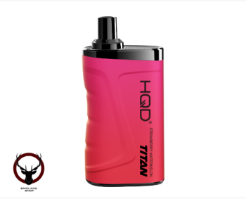 Электронная сигарета HQD TITAN Клубника Арбуз (7000 затяжек)