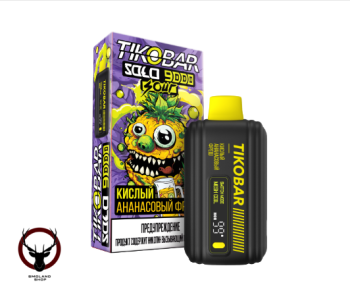 Электронная сигарета TIKOBAR SOLO Кислый Ананасовый Фреш 9000 затяжек