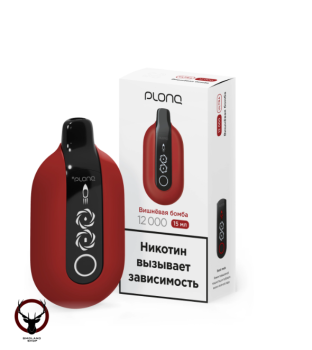 Электронная сигарета PLONQ ULTRA Вишневая бомба (12000 затяжек) 20 мг