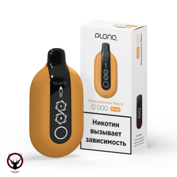 Электронная сигарета PLONQ ULTRA Мексиканское манго (12000 затяжек) 20 мг