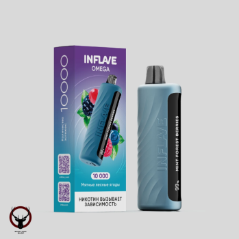 INFLAVE OMEGA Мятные лесные ягоды (10000 затяжек) МРК