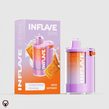 Электронная сигарета INFLAVE SPIN Сливочное печенье (8000 затяжек)