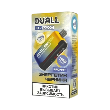 Эл. сиг. DUALL BAR 12000 Энергетик черника 2 %